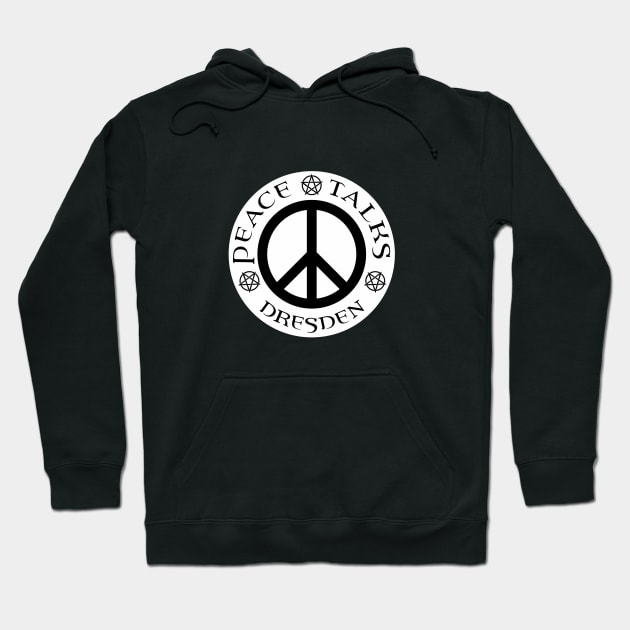 Talk Peace to Me Hoodie by fanartdesigns